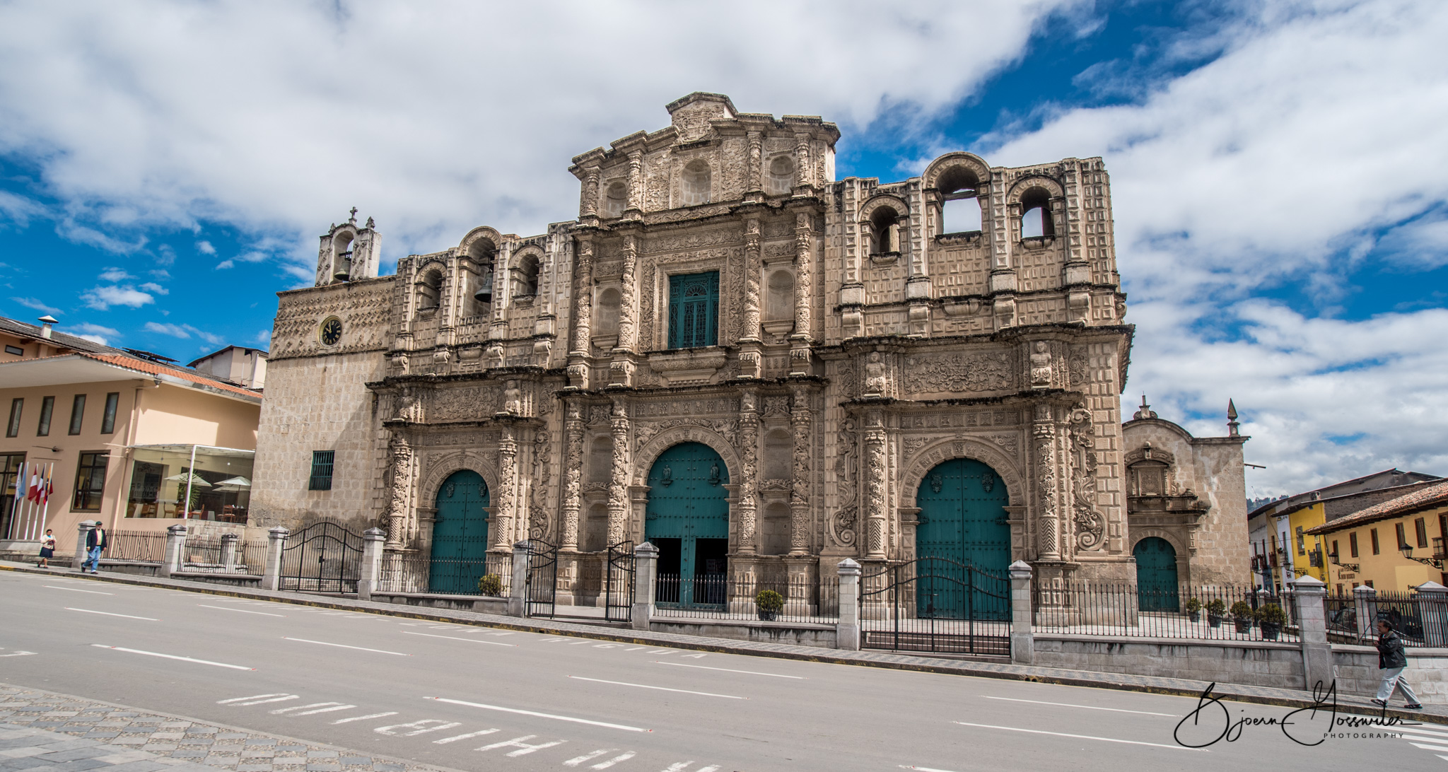 Cajamarca baroque chirch
