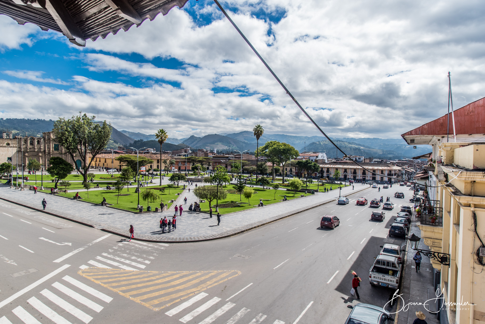 Cajamarca plaza de armas
