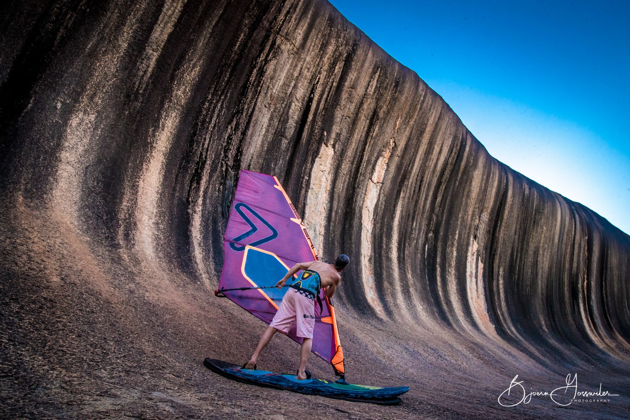 Riding the granitwave