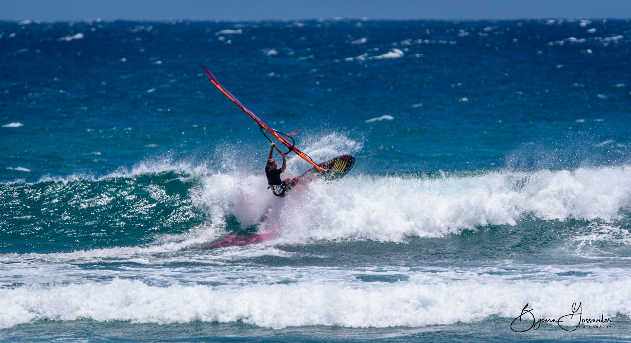 Hit the small wave